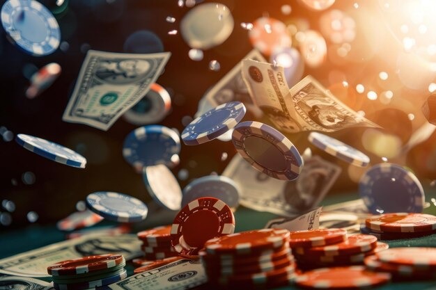 Infinite Blackjack player interface showing betting options and dealer hand